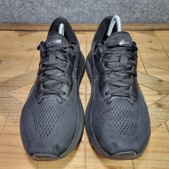Asics GT-1000 13 Mens 10 Medium D Triple Black Running Shoes Sneakers‎ 1011B858